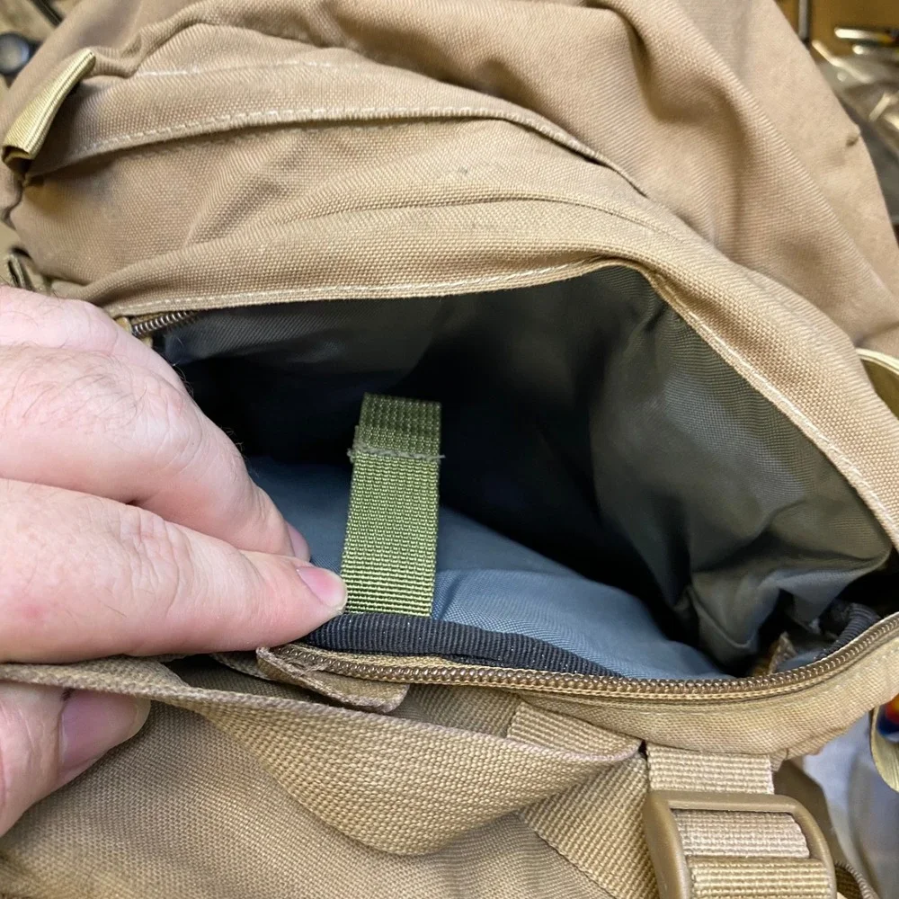 Camelbak Maximum Gear TriZip‎ Tactical Backpack Coyote Tan MOLLE Hiking Rucksack